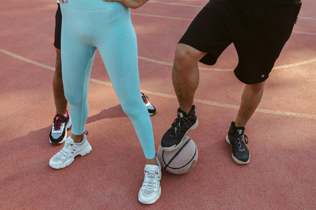 Leggings deportivos en tonos tierra