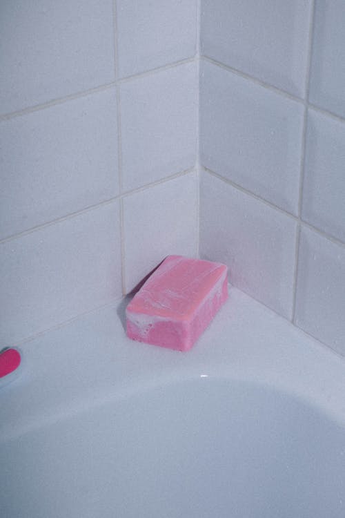 
A Close-Up Shot of a Wet Soap