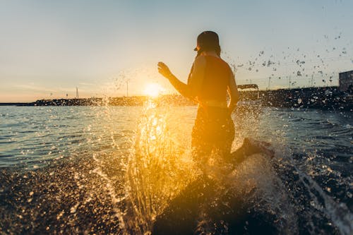 Základová fotografie zdarma na téma cákání, moře, oceán