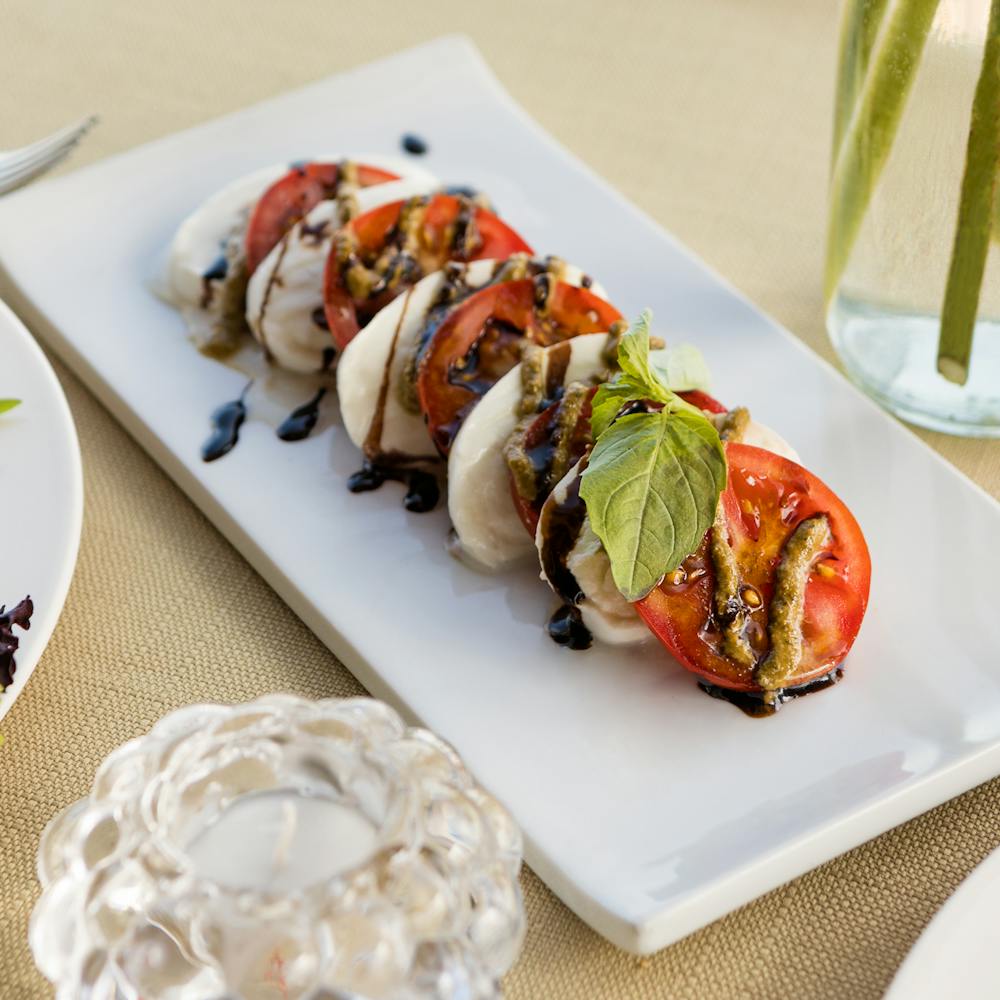 Caprese Salad with Balsamic Reduction