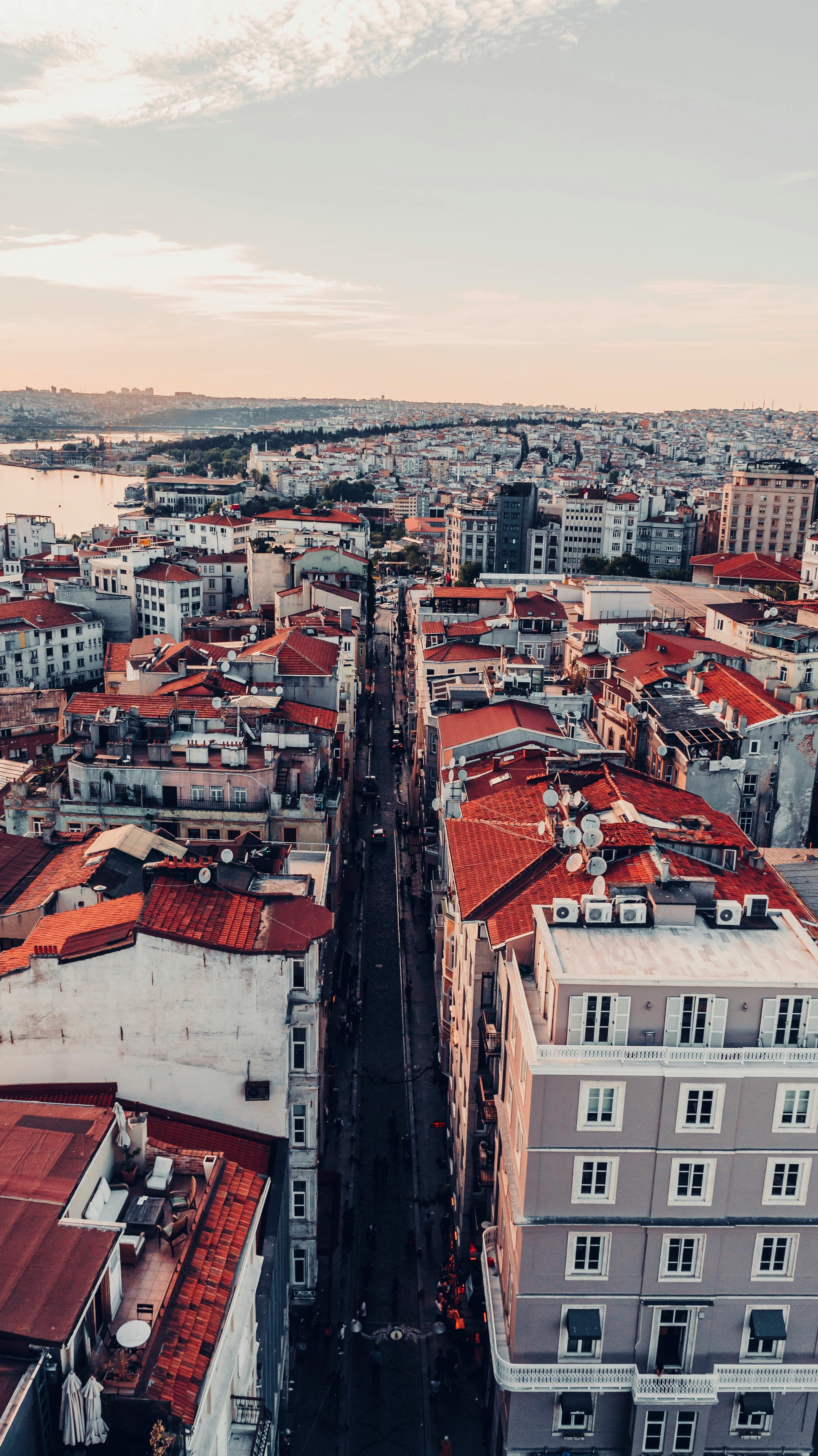 Gratuit Prise De Vue D'une Ville Par Drone  Photos