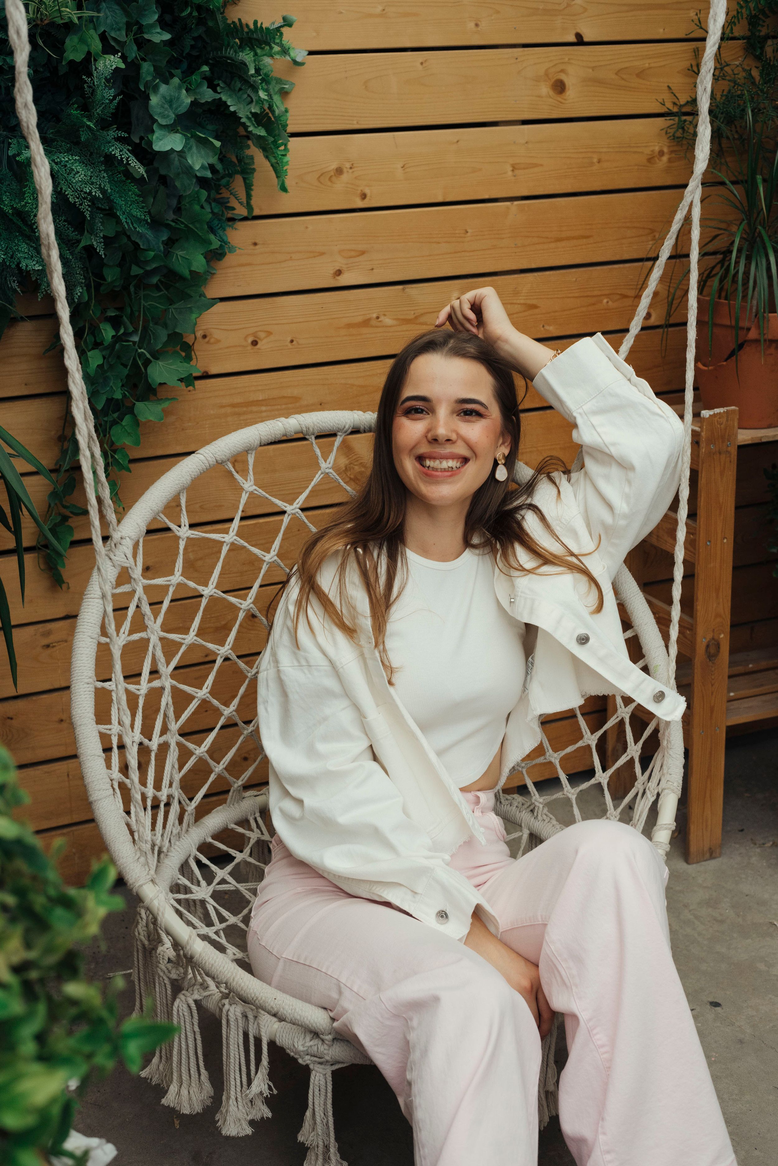 Foto de stock gratuita sobre asiento, balancearse, macramé, morena ...