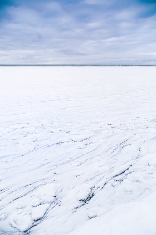 Snow Field under the Sky