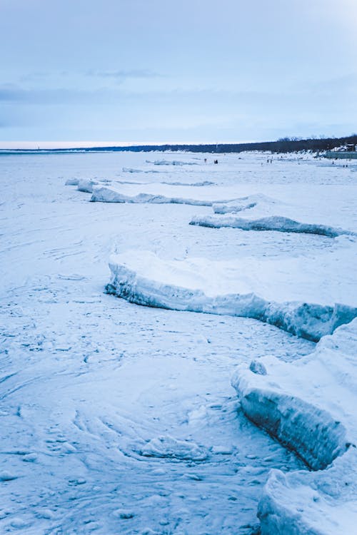 Foto profissional grátis de congelado, costa, frio - temperatura