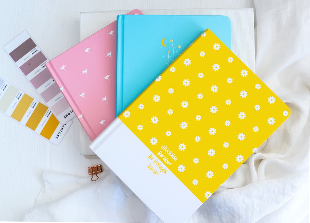 Vibrant Scrapbook Style Covers