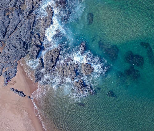 インド洋, オーシャンロック, ドローン写真の無料の写真素材