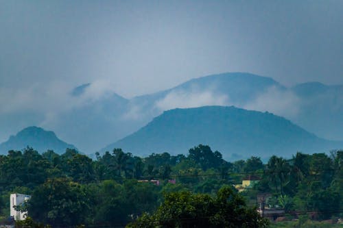 Free stock photo of blue mountains, cloud forest, cloudy skies