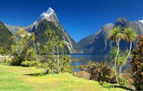 Landscape Photograph of Lake and Mountains