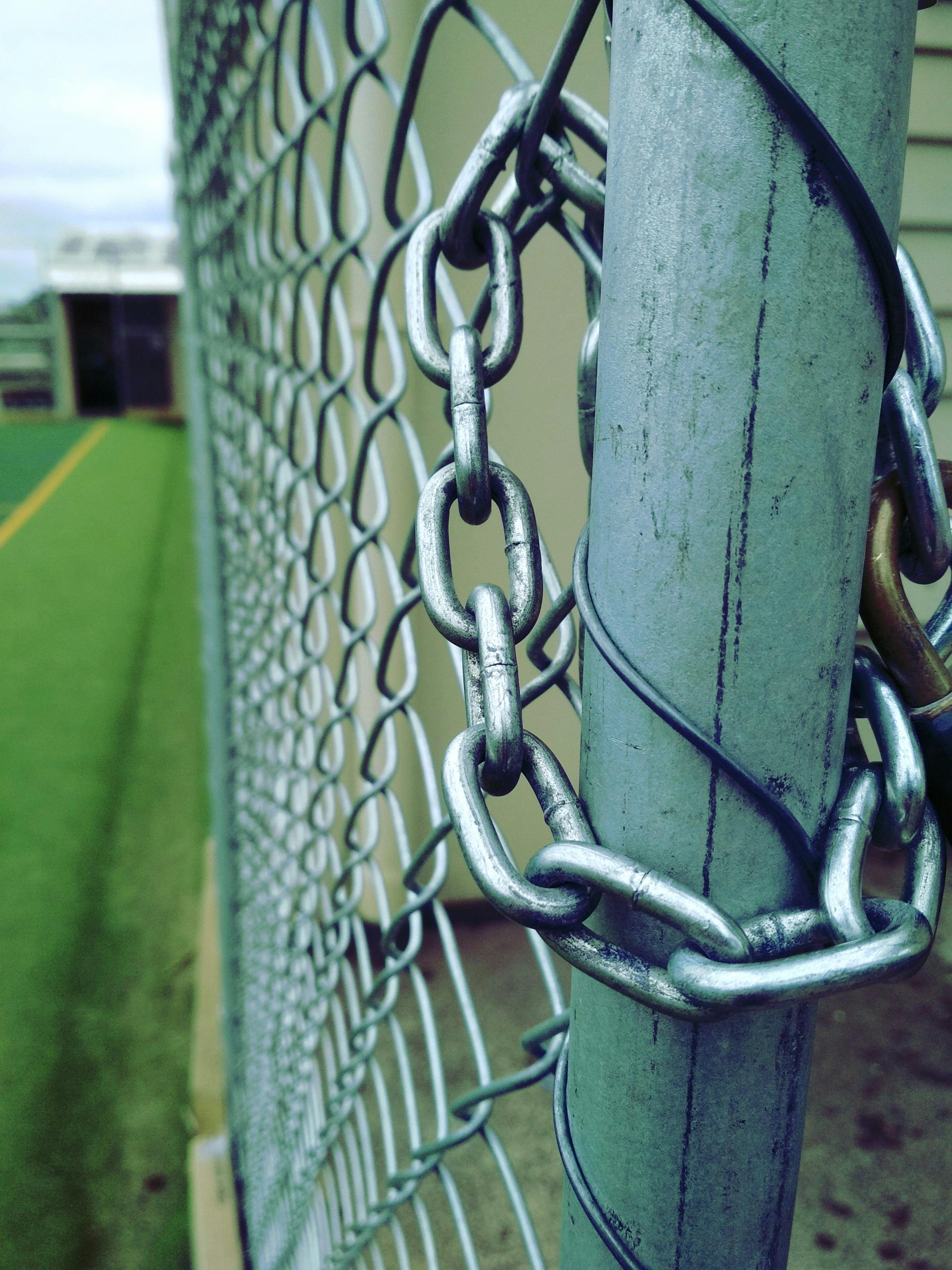 Free stock photo of chain, chain link fence, mobile challenge
