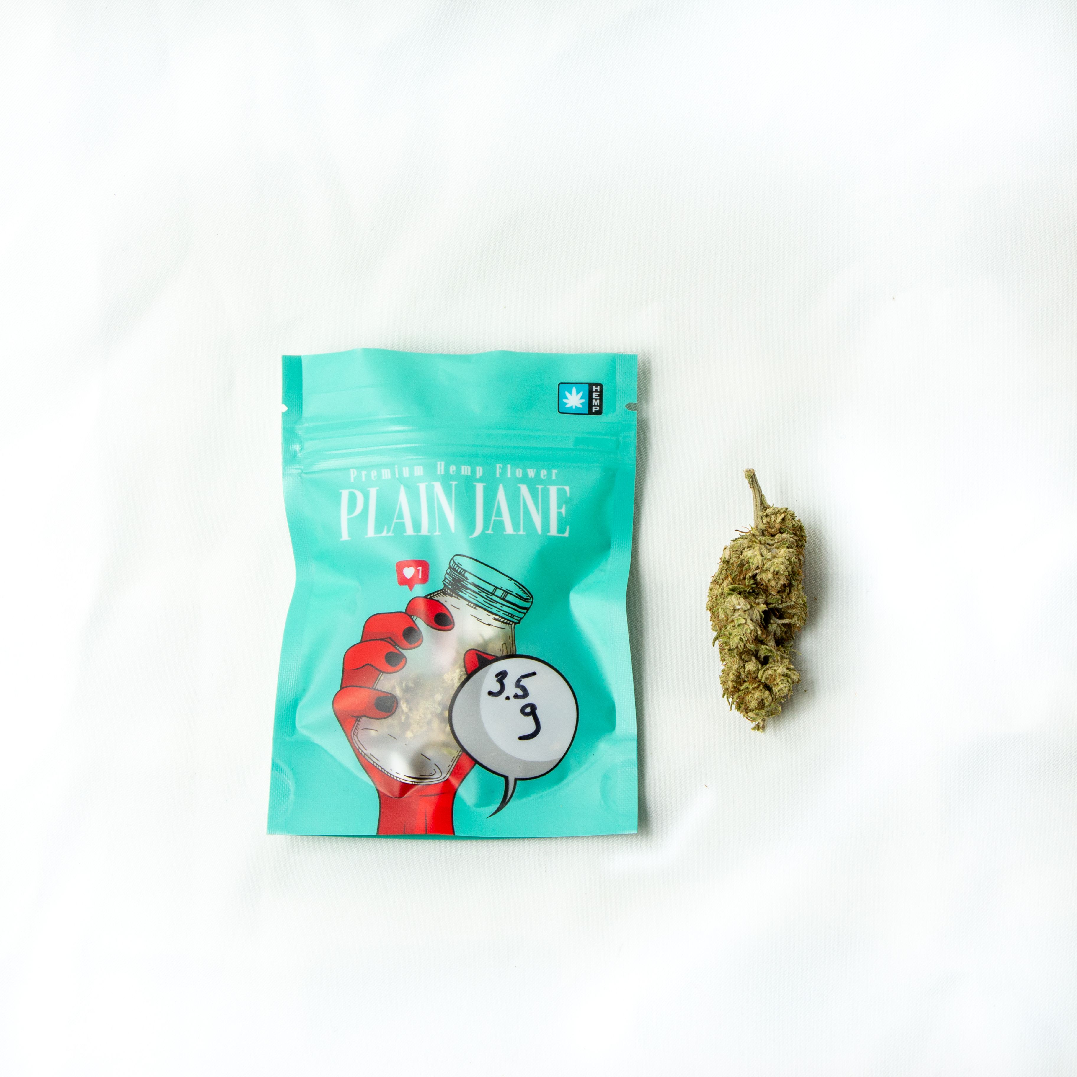 

A Close-Up Shot of a Packaging for Cannabis