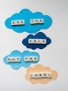 See the Able Not the Label Slogan on Cloud Cutouts