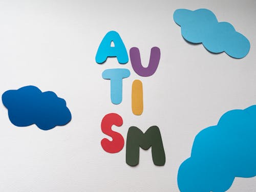 Foto d'estoc gratuïta de autisme, blau, cartes