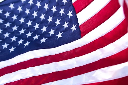 Free Close-up Photo of an  American Flag Stock Photo