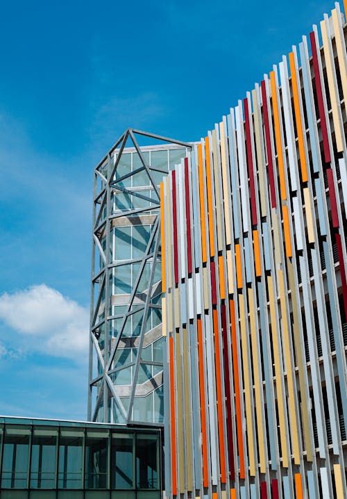 Close-up of Goodale Parking Garage