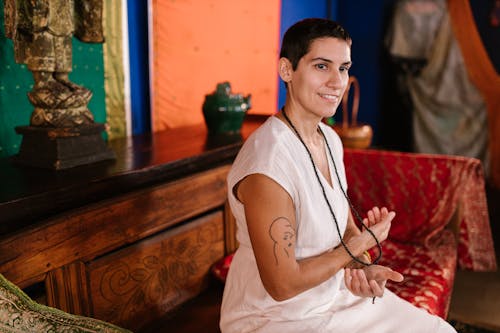 Δωρεάν στοκ φωτογραφιών με βουδισμός, γυναίκα, έκφραση προσώπου