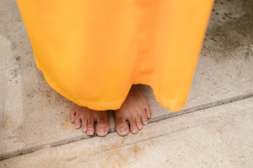 맨발, 불교, 불교의의 무료 스톡 사진