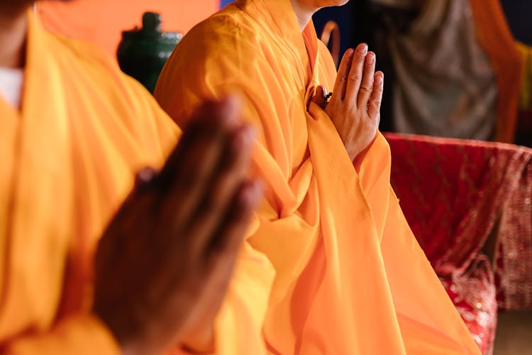 Monks Praying