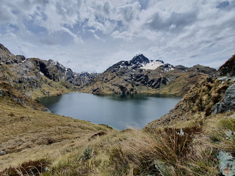 Lake Harris As Seem From Routeburn Track
