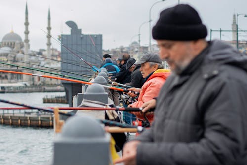 Immagine gratuita di canne da pesca, gruppo, persone