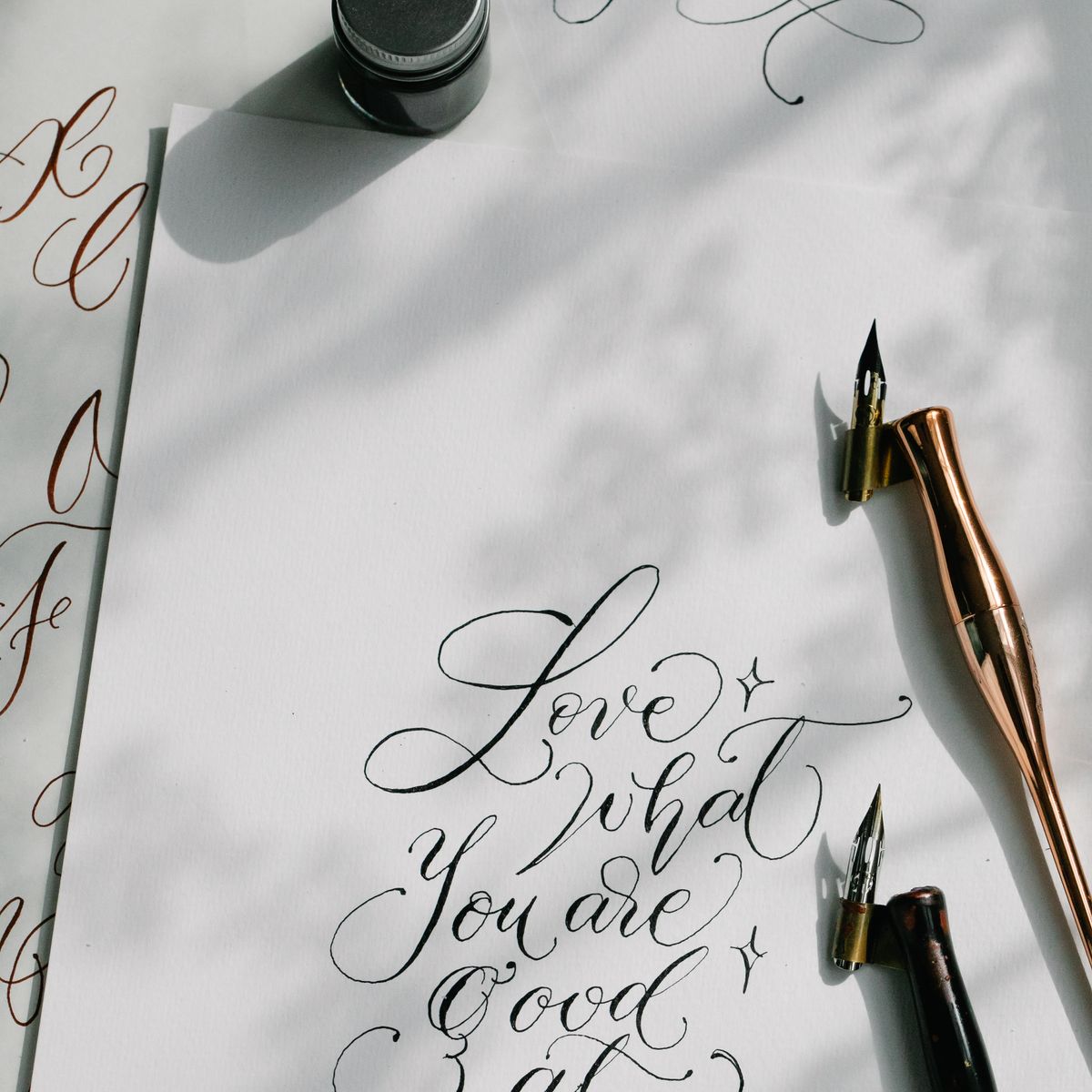 Hand-lettered Name Print — photo 1