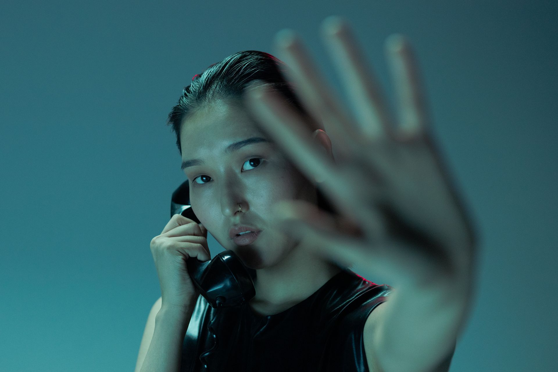 Woman Talking on the Telephone