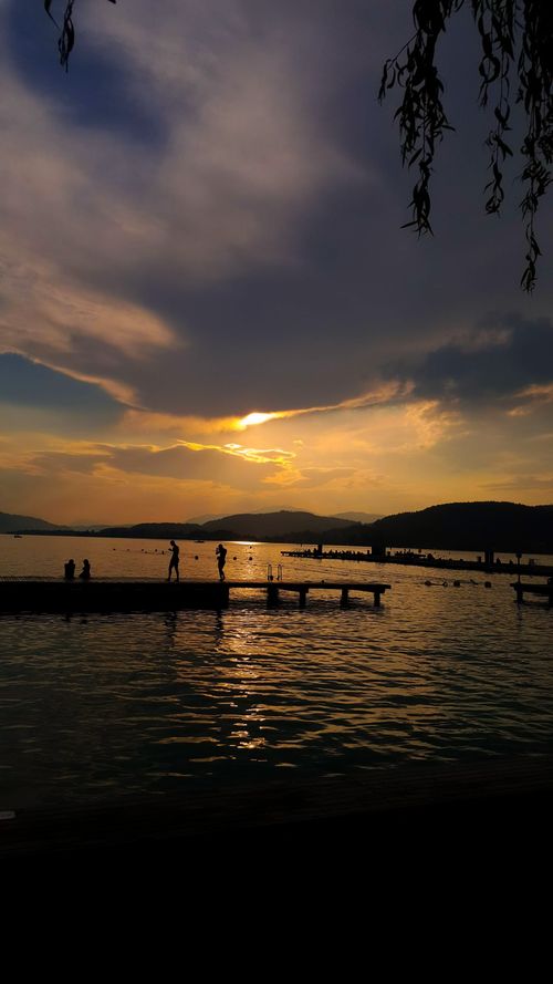 Free stock photo of austria, boys, lake Stock Photo