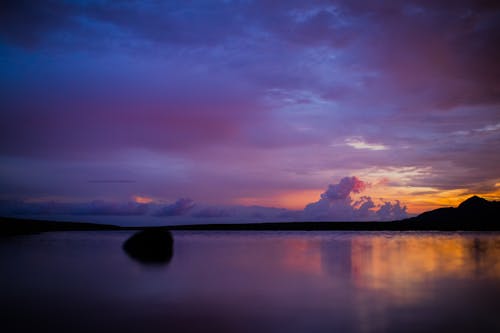 Body of Water during Sunset