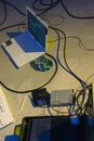 Laptop and CDs on the Floor