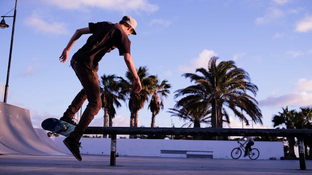 Man Playing Skateboard during Daytime
