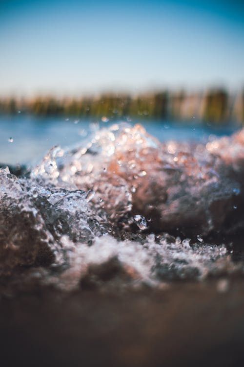 Close-up of Water Splash 