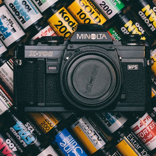 Free stock photo of analog, camera, electronic