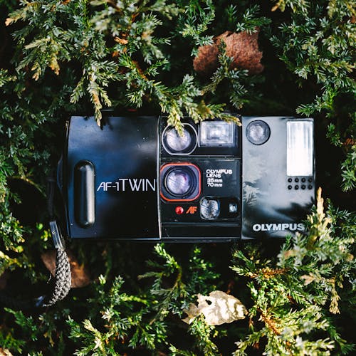 Free stock photo of analog, camera, compact