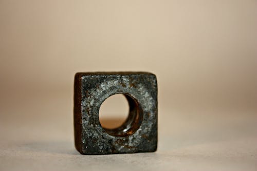 Brass Square Ring