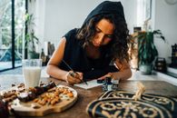 Free stock photo of adult, candle, coffee