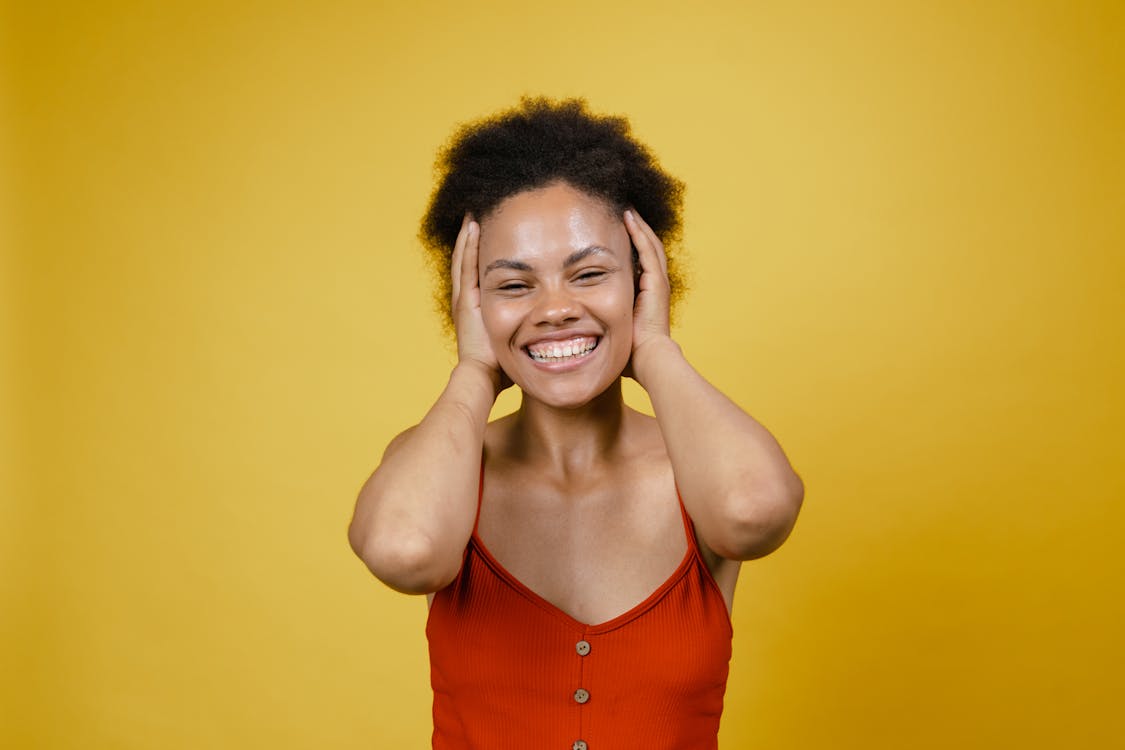 Gratis lagerfoto af afro hår, afroamerikansk kvinde, ansigtsudtryk