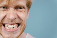 Close Up Shot of a Man doing Wacky