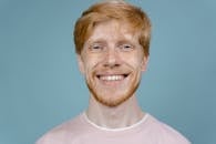 Portrait of a Man Smiling