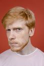 Close Up Photo of a Man with Facial Hair