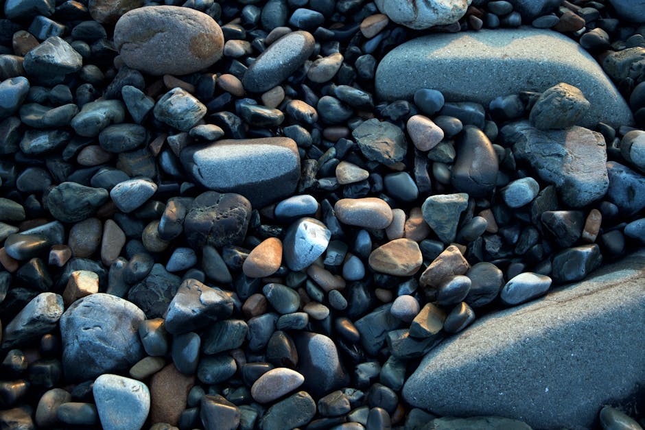 pebbles, rocks, shapes