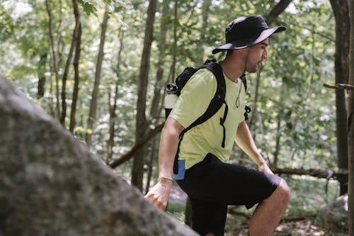 Foto stok gratis backpacker, di luar rumah, hiker