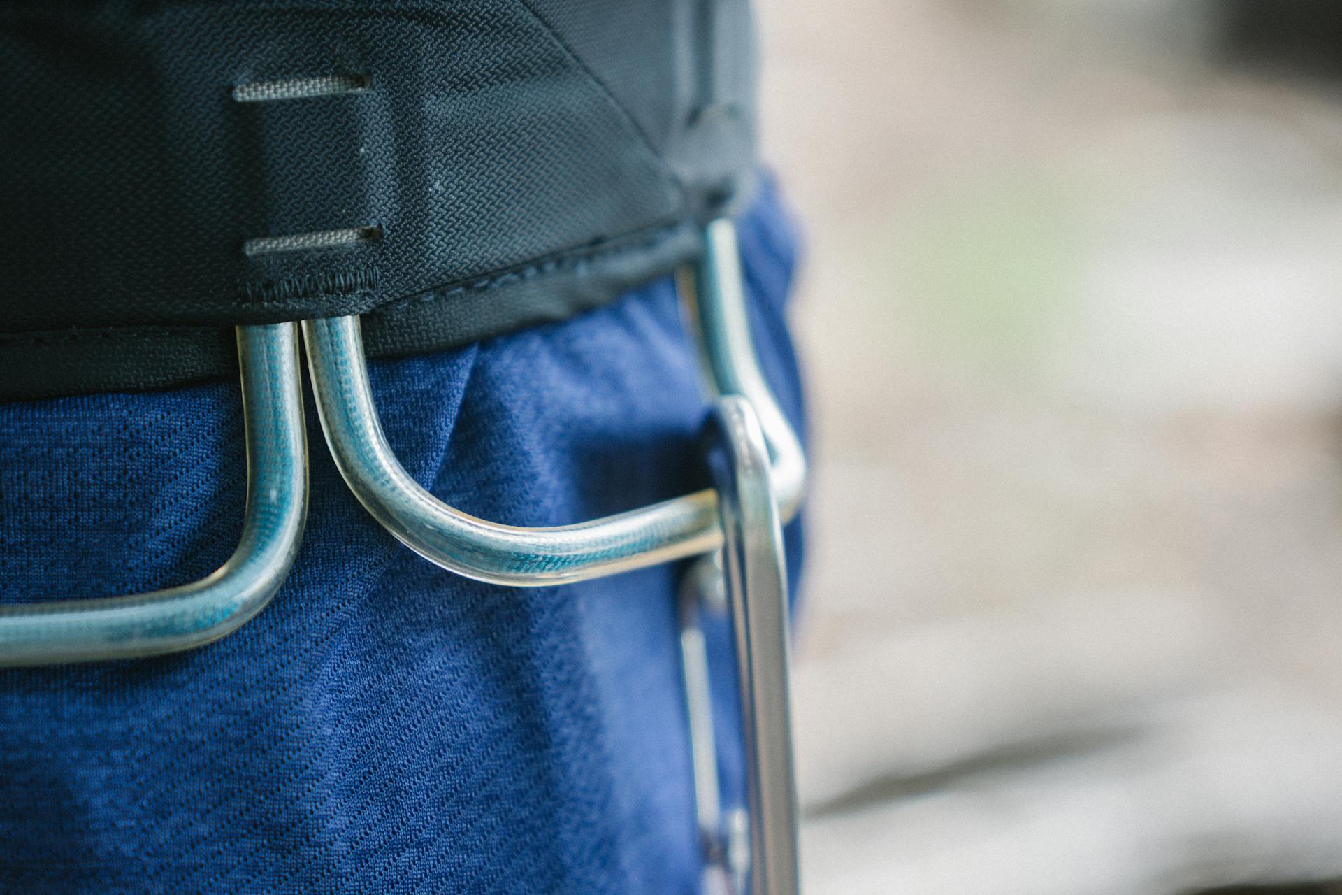 Close-Up Shot of a Harness