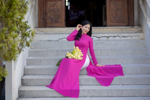 Gratis arkivbilde med ao dai, hinh phat truong, phát trương