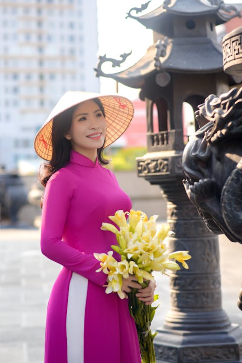 Gratis arkivbilde med ao dai, phát trương, viet nam