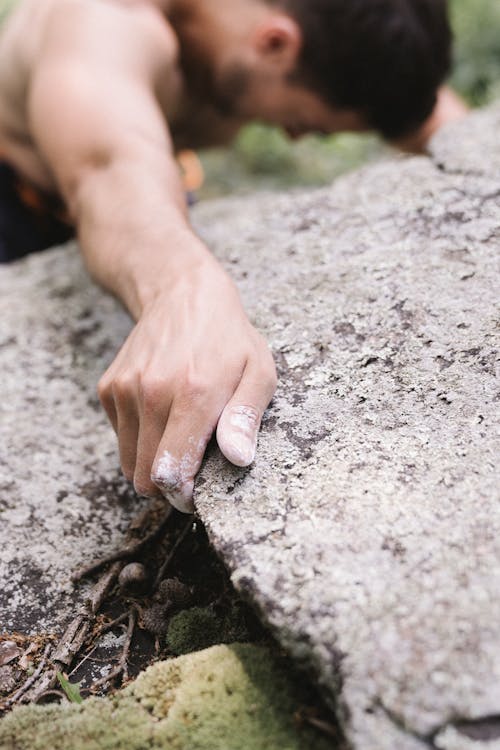 Fotos de stock gratuitas de alpinista, escalada en roca, hombre