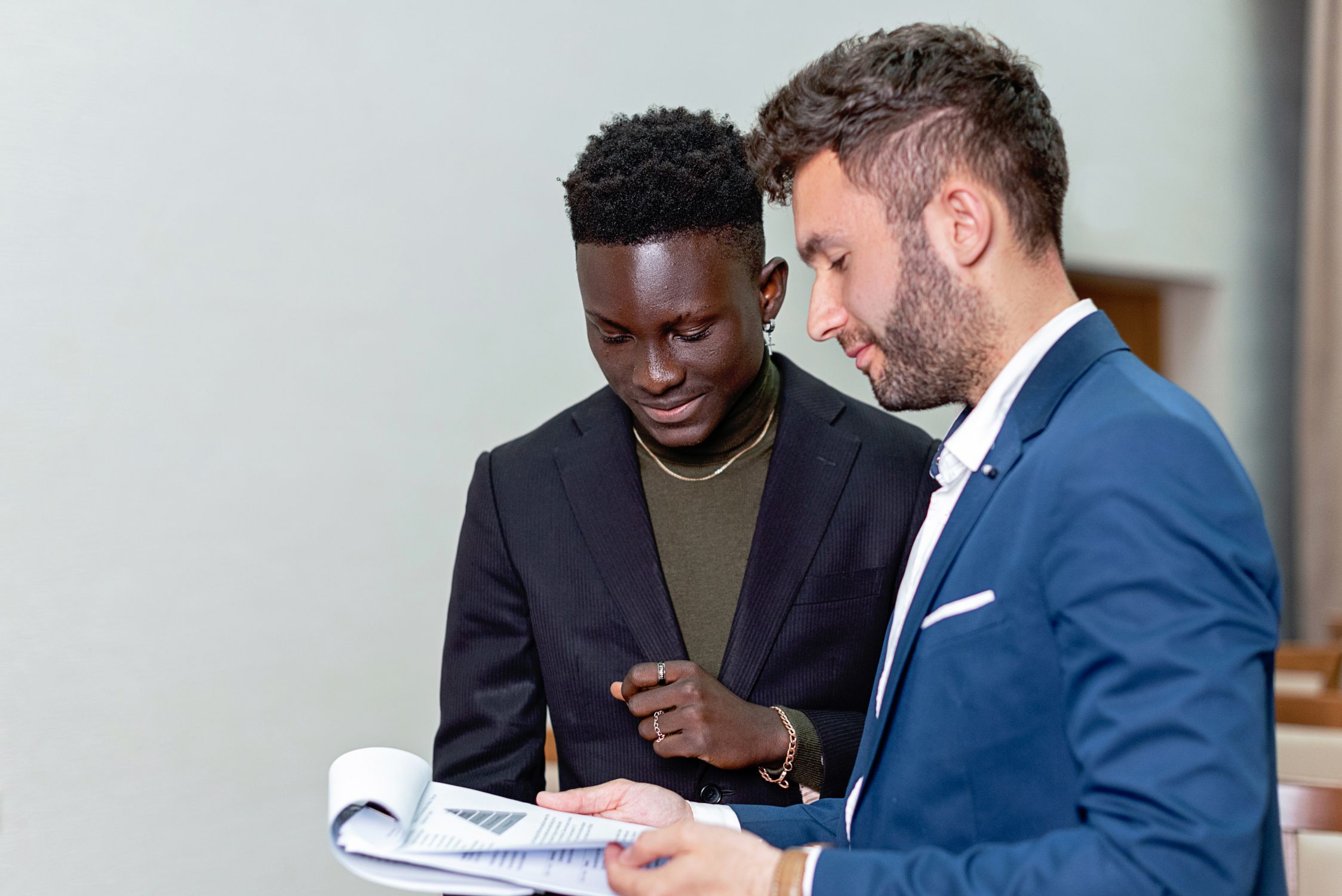 Two Men Working Together · Free Stock Photo