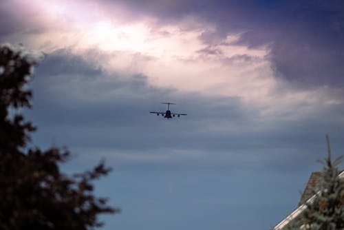 Kostnadsfria Kostnadsfri bild av atmosfär, flygande, flygplan Stock foto