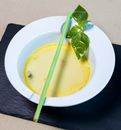Close-Up of Pea Soup