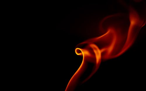 漆黑, 火, 火焰 的 免费素材图片