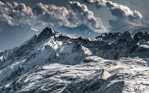 Immagine gratuita di alpi, coperto di neve, europa