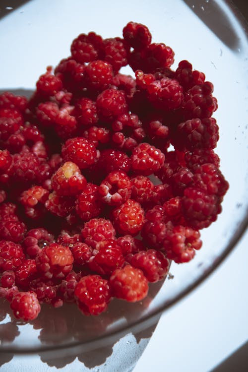 Raspberries in a Bowl